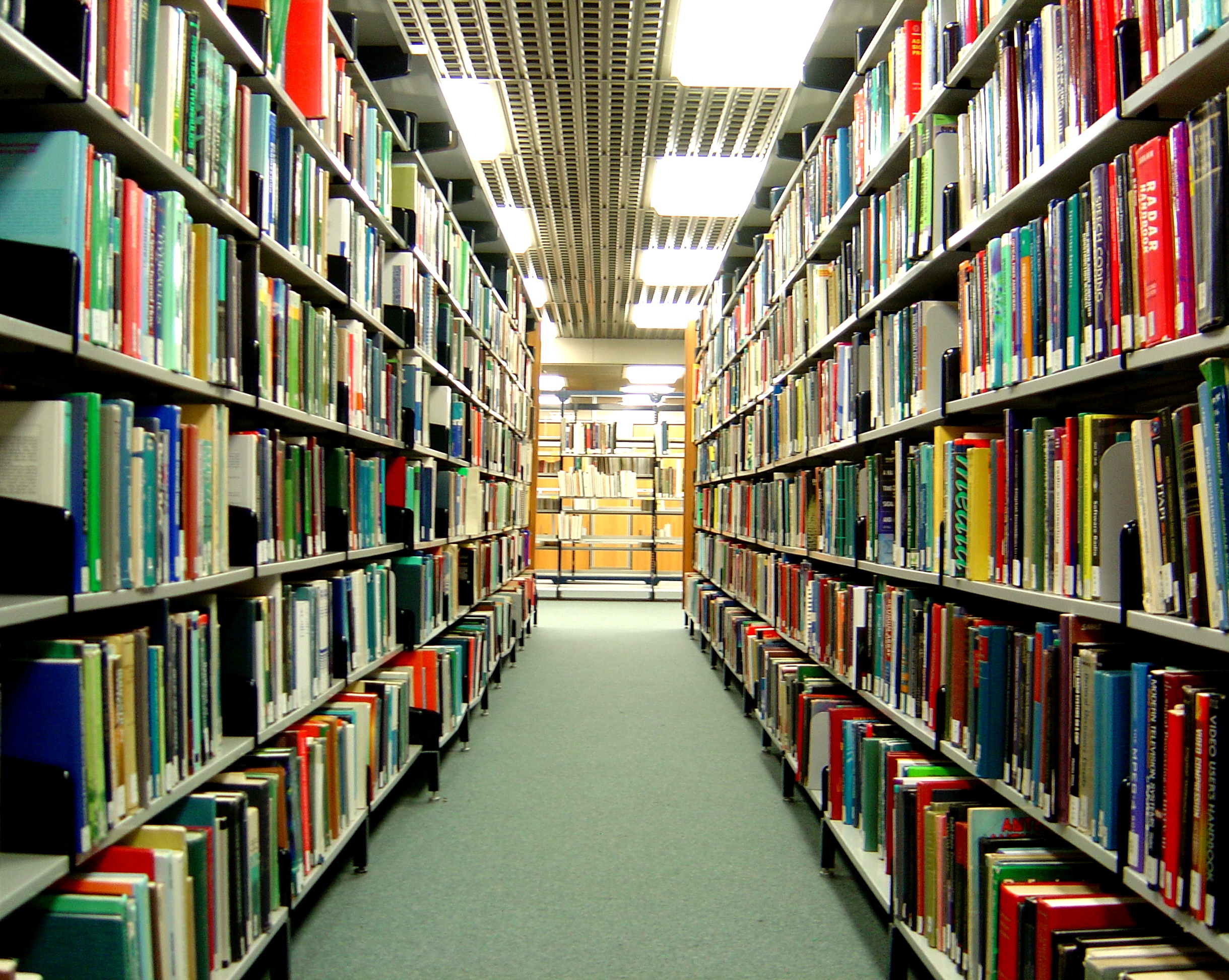 Library stacks