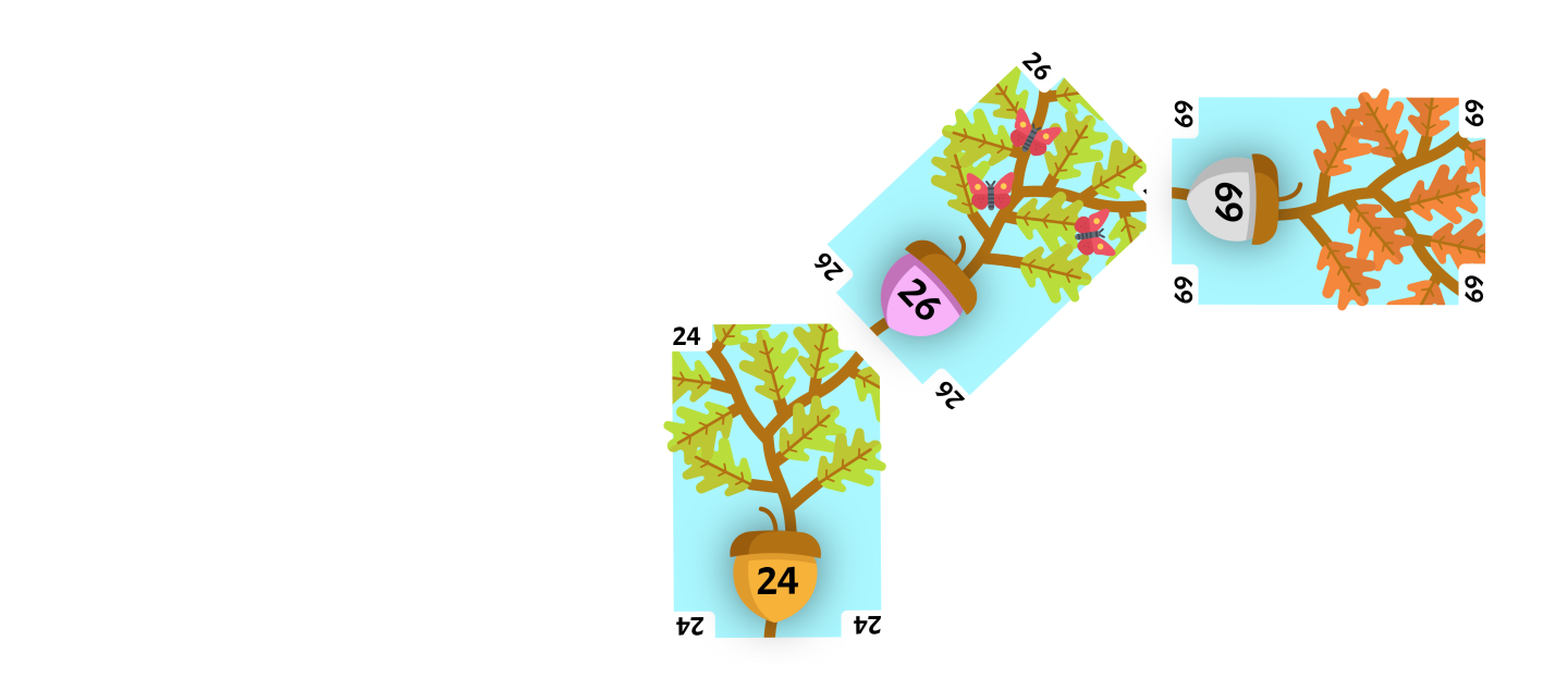 Tree splayed with Zig Zig operation.